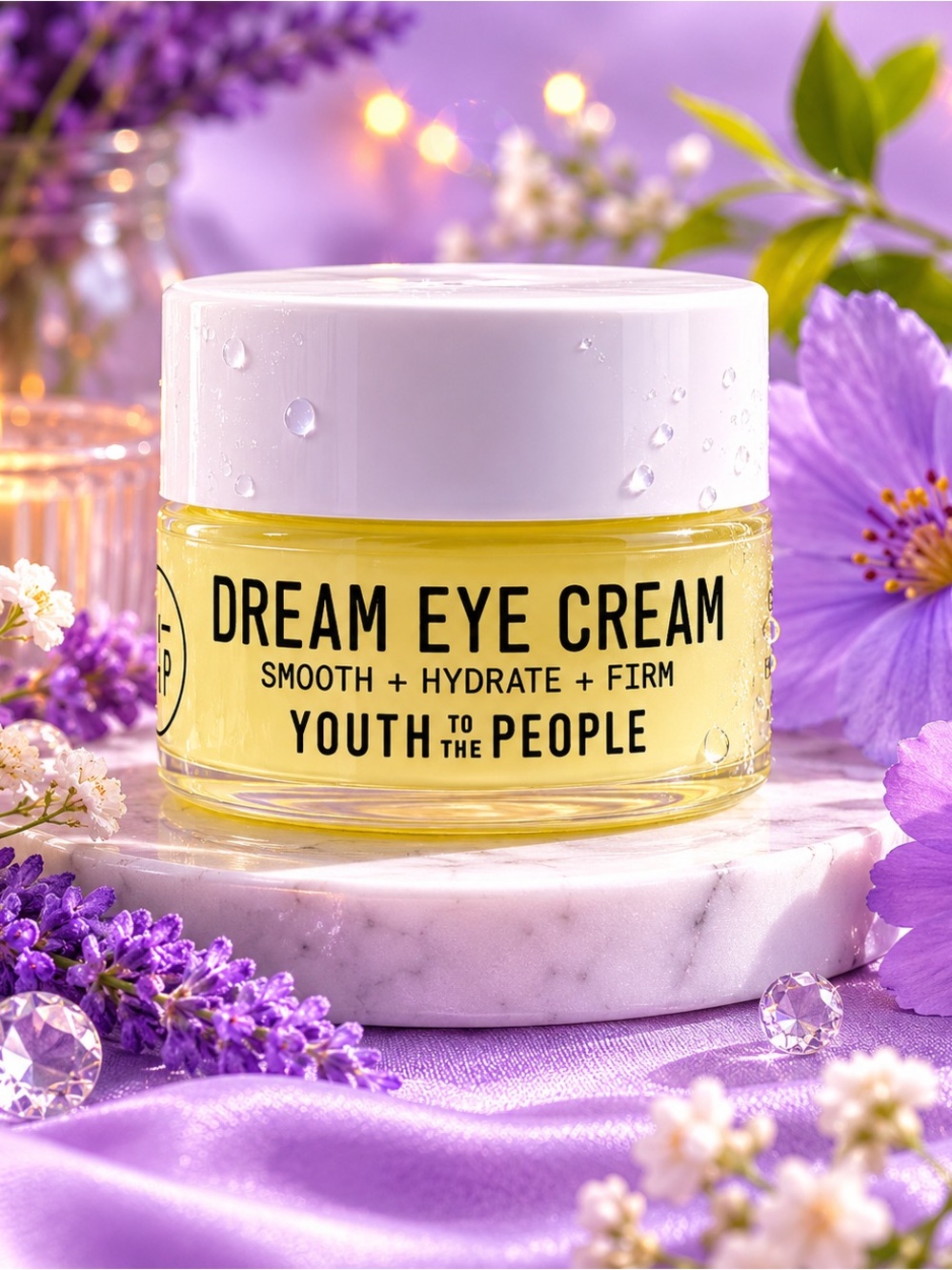 Youth To The People Dream Eye Cream — Hydrating Eye Cream in Light Yellow